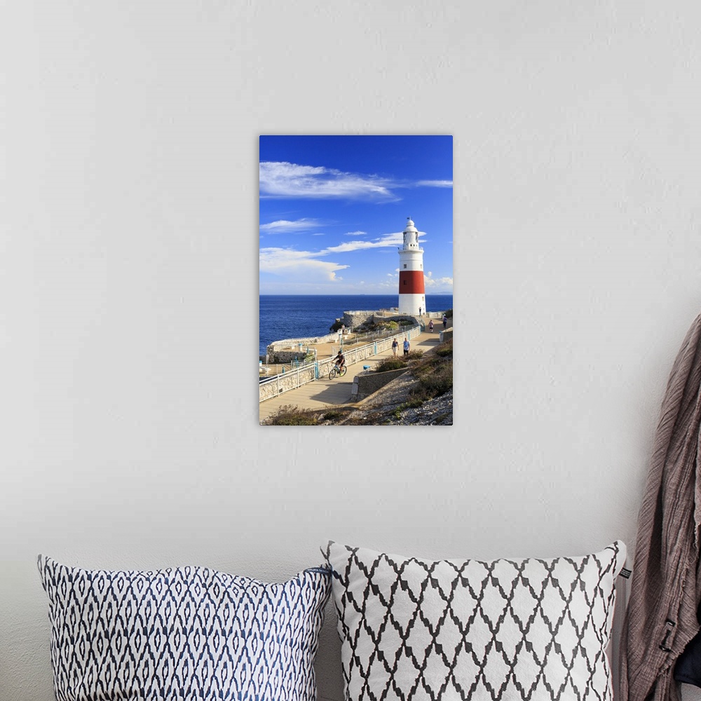 A bohemian room featuring Gibraltar, Punta Europa lighthouse