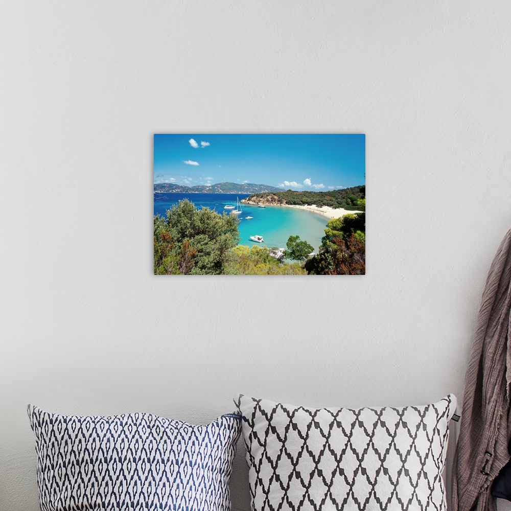 A bohemian room featuring Greece, Aegean islands, Skiathos island, Sporades, Tsougria island, Agios Floros beach