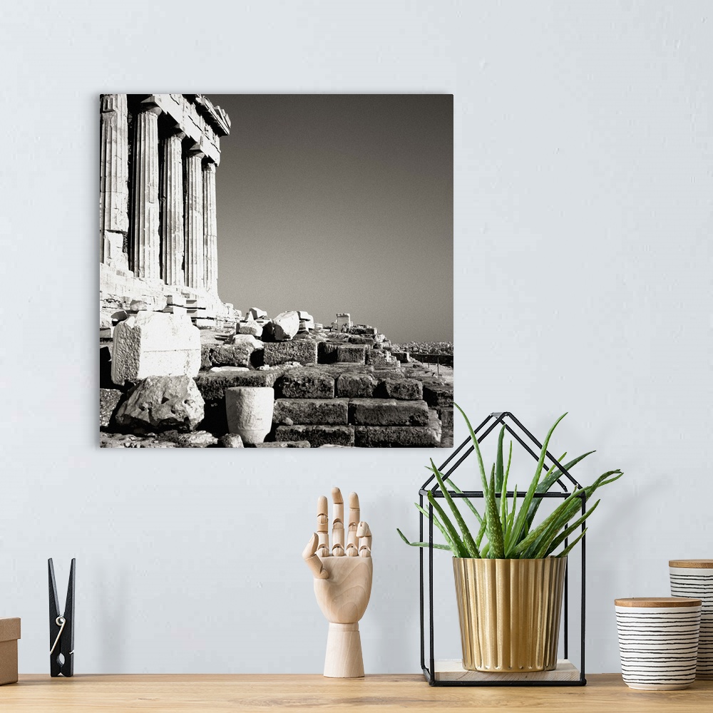 A bohemian room featuring Greece, Athens, Acropolis, Parthenon