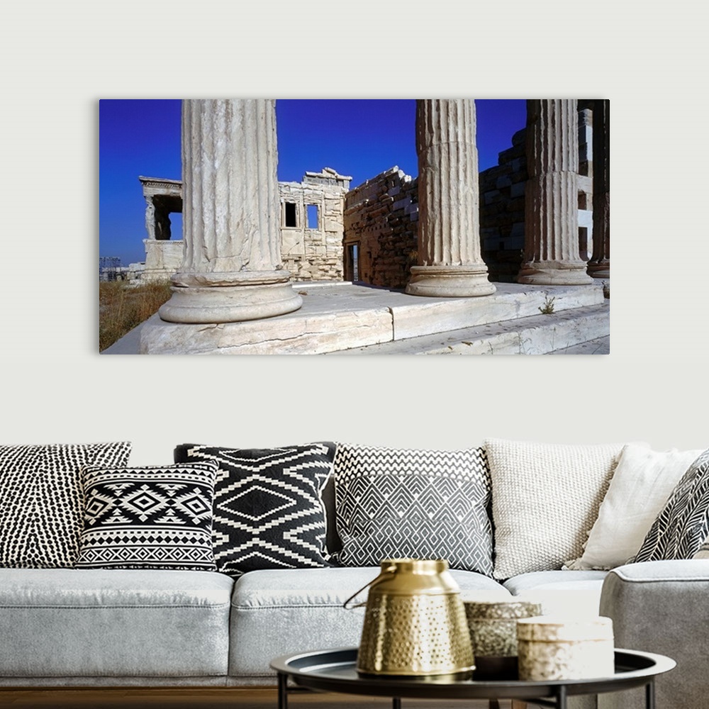A bohemian room featuring Greece, Athens, Erechtheion, ionic columns