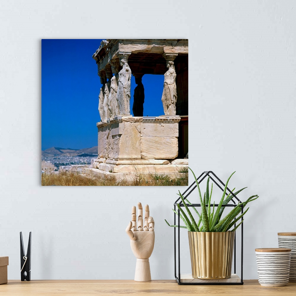 A bohemian room featuring Greece, Athens, Erechtheion, Porch of the Caryatids