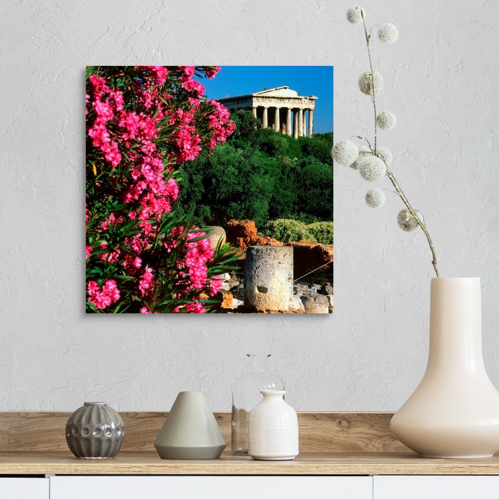 A farmhouse room featuring Greece, Athens, Temple of Hephaestus