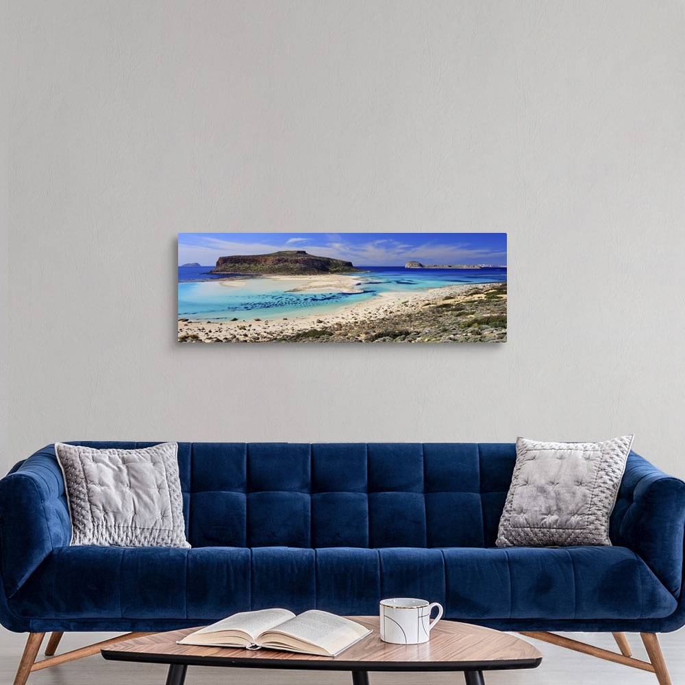 A modern room featuring Greece, Crete Island, Chania, Gramvousa, Mediterranean sea, Aegean sea, Greek Islands, Gramvousa ...