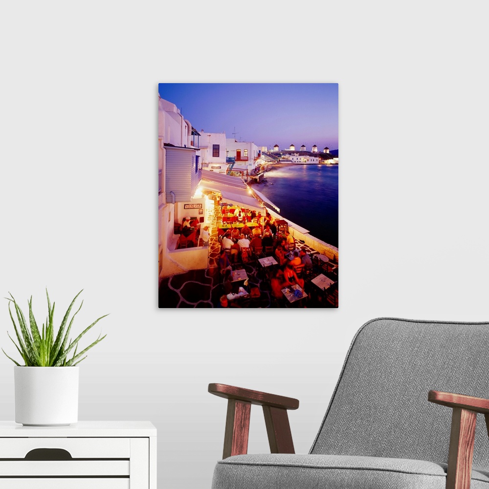A modern room featuring Greece, Cyclades, Mykonos, Little Venice