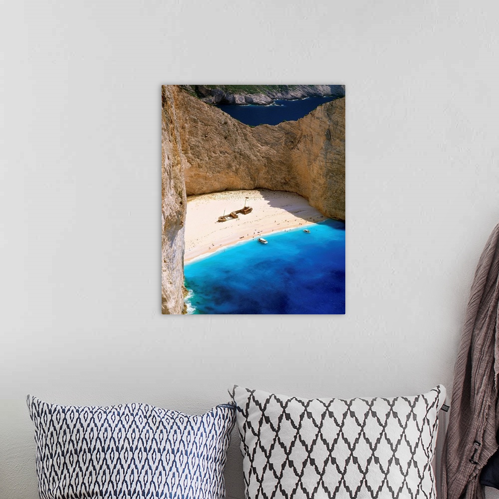 A bohemian room featuring Greece, Zante, The Shipwreck Beach