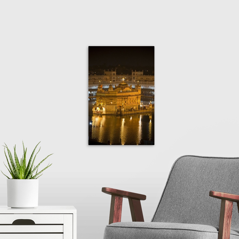 A modern room featuring India, Punjab, Amritsar, Golden Temple