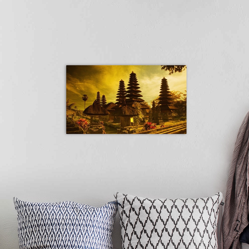 A bohemian room featuring Indonesia, Bali Island, Mengwi, Taman Ayun Temple
