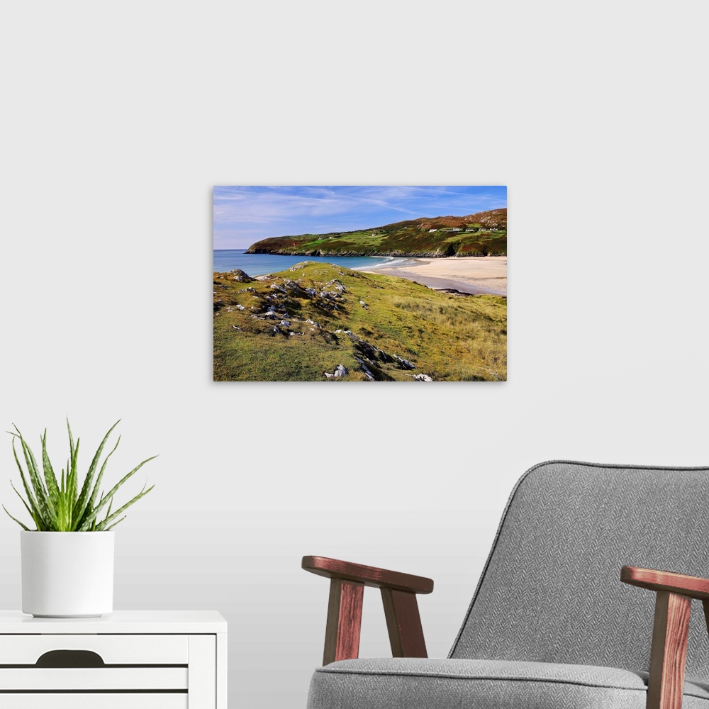 A modern room featuring Ireland, Cork, Crookhaven, View of Barley Cove and its beach.