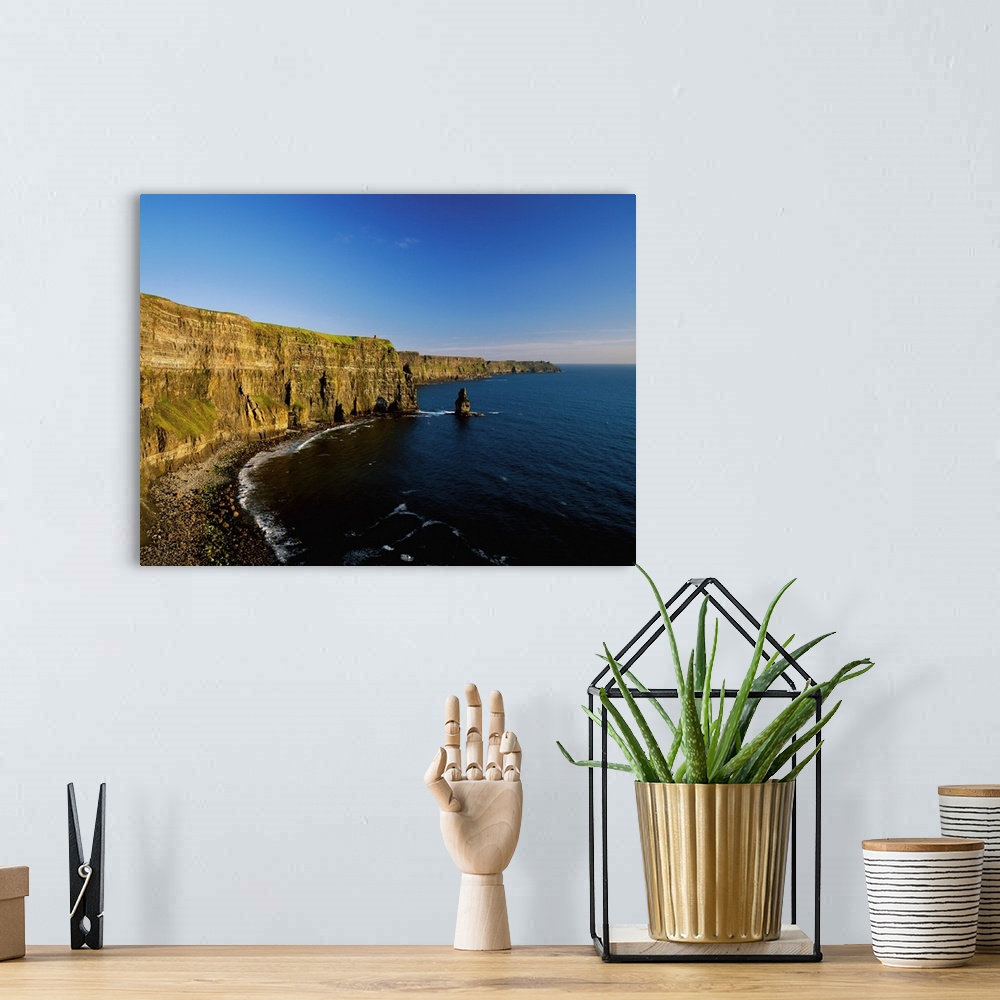 A bohemian room featuring Ireland, County Clare, Cliffs of Moher