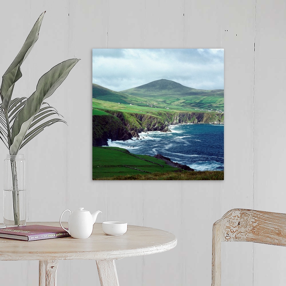 A farmhouse room featuring Ireland, County Kerry, Dunmore Head, coastline