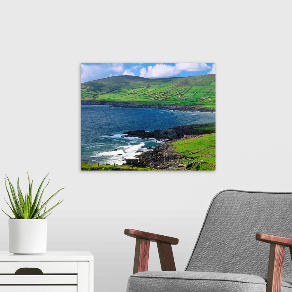 A modern room featuring Ireland, County Kerry, Ring of Kerry, Ballynahow