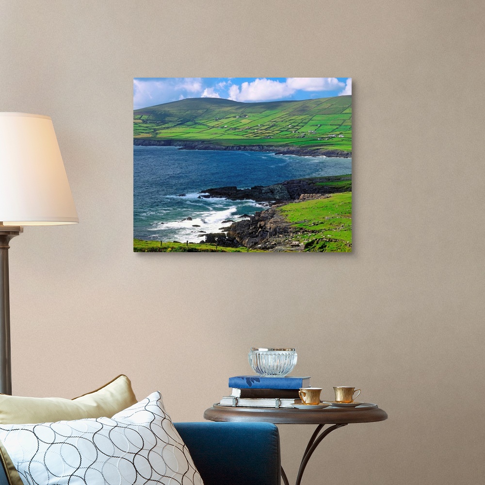 A traditional room featuring Ireland, County Kerry, Ring of Kerry, Ballynahow