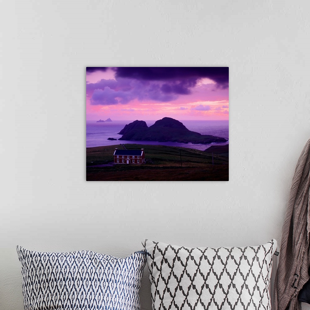 A bohemian room featuring Ireland, County Kerry, Ring of Kerry, Puffin and Skellig islands