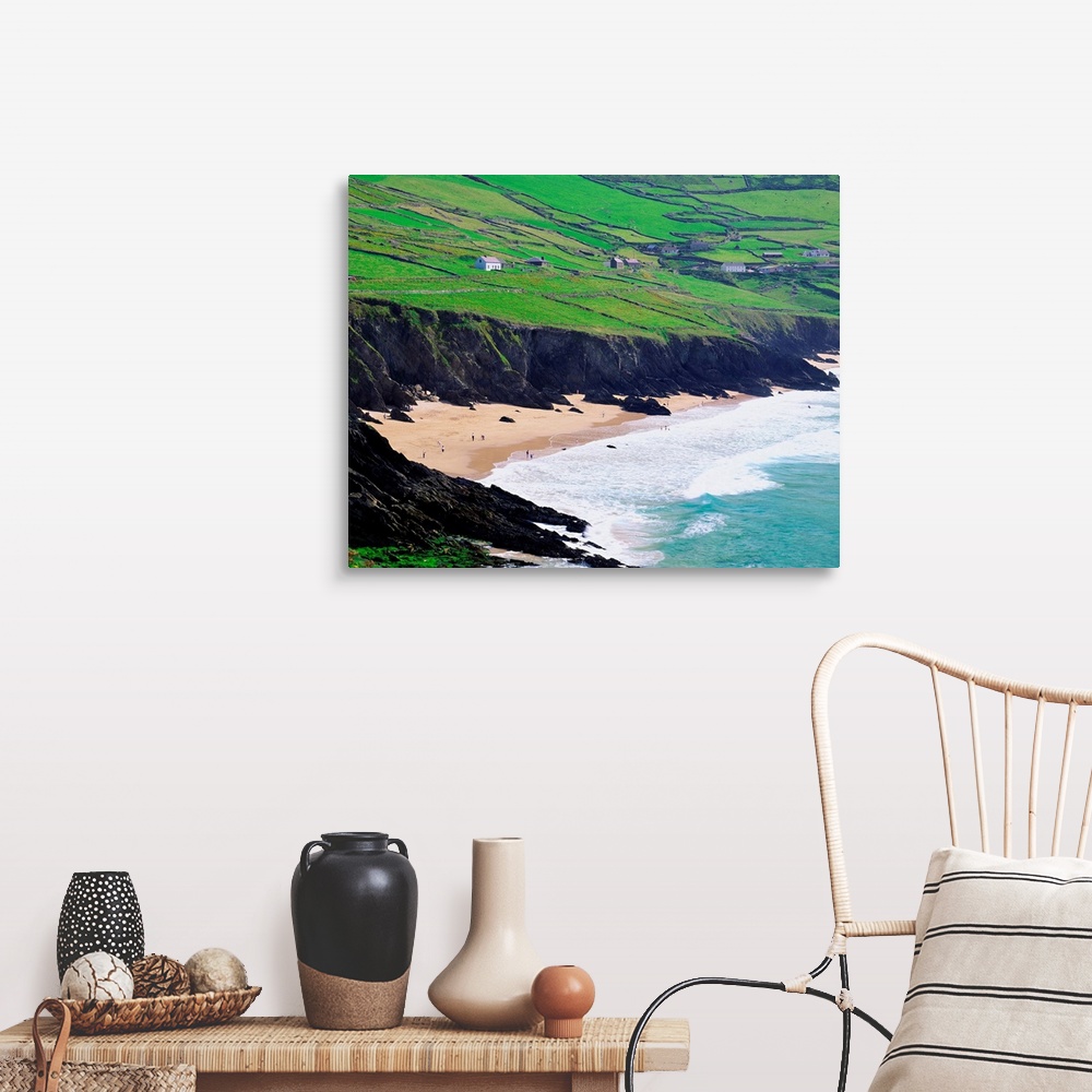A farmhouse room featuring Ireland, County Kerry, Slea Head, the south west point of the peninsula