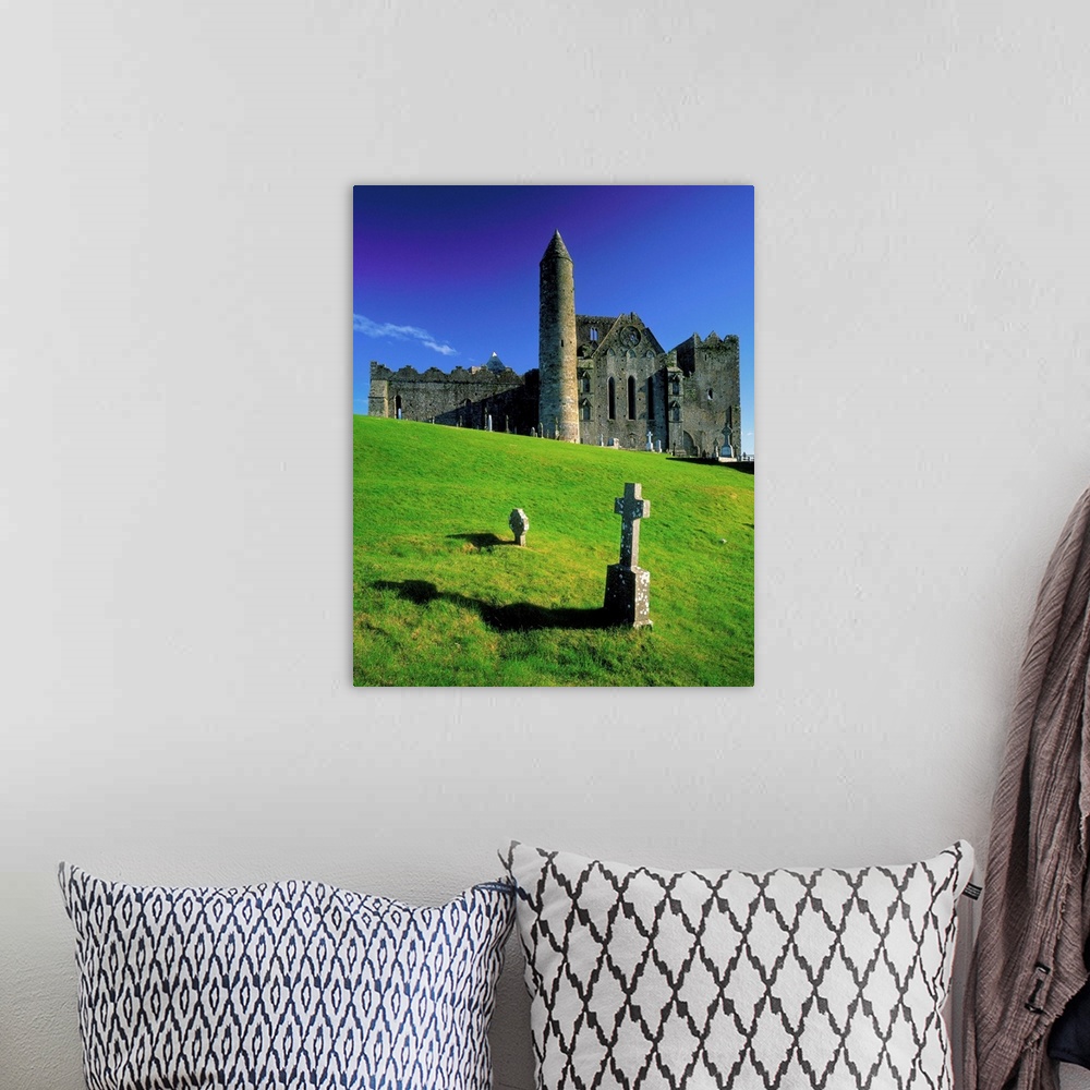 A bohemian room featuring Ireland, County Tipperary, Rock of Cashel, a spectacular complex of Medieval buildings