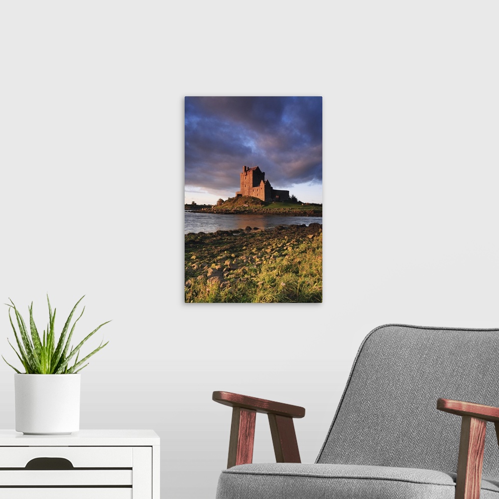A modern room featuring Ireland, Galway, Dunguaire Castle, one of the country's best preserved castles
