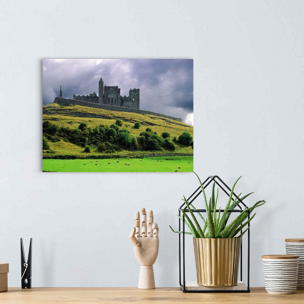 A bohemian room featuring Ireland, Tipperary, Rock of Cashel, a complex of Medieval buildings