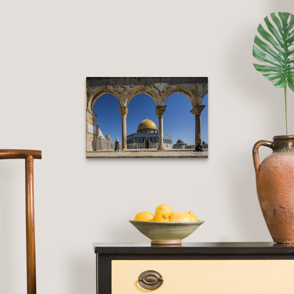 A traditional room featuring Israel, Jerusalem, Dome of the Rock.