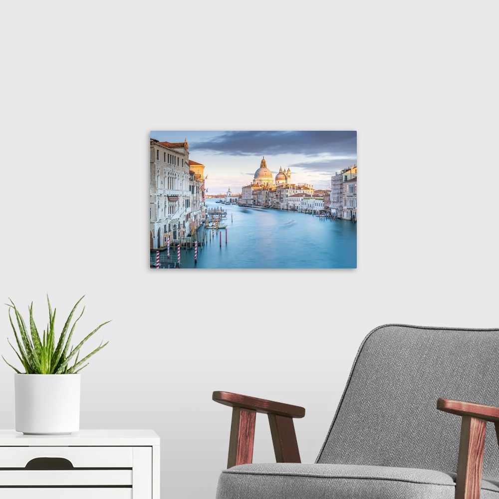 A modern room featuring Italy, Veneto, Venezia district, Venetian Lagoon, Adriatic Coast, Venice, Grand Canal, Santa Mari...
