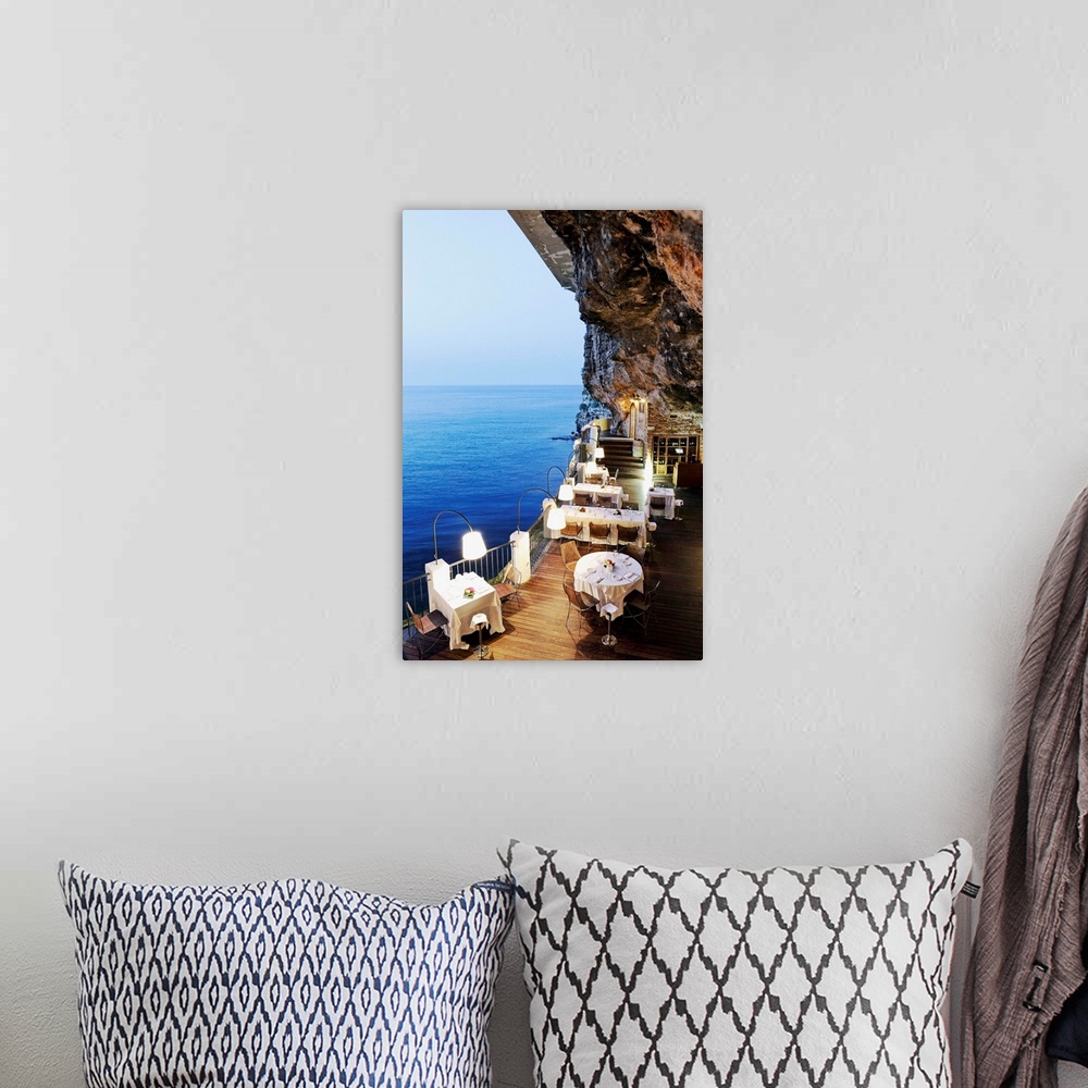 A bohemian room featuring Italy, Apulia, Mediterranean area, Murge, Le Murge, Polignano a Mare