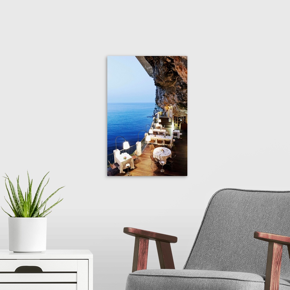 A modern room featuring Italy, Apulia, Mediterranean area, Murge, Le Murge, Polignano a Mare