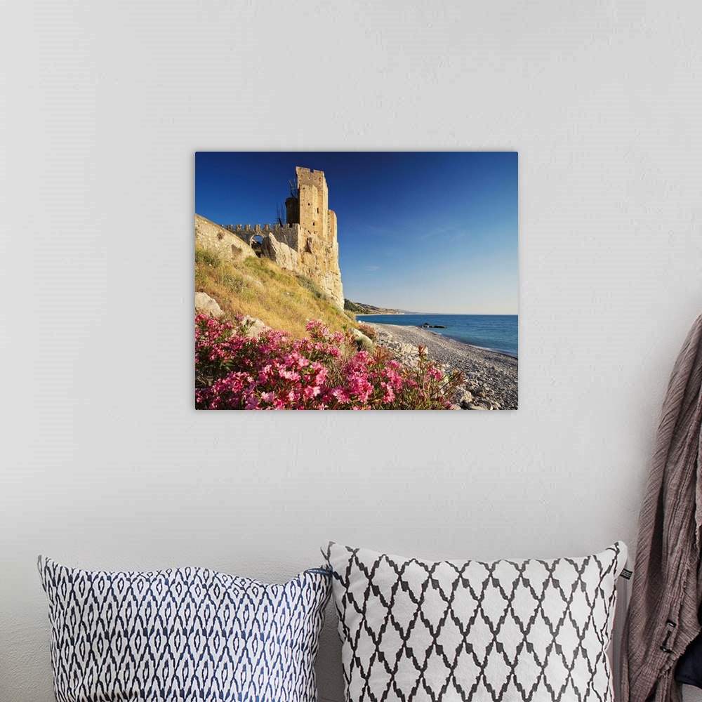 A bohemian room featuring Italy, Calabria, Cosenza district, Capo Spulico, The Castle