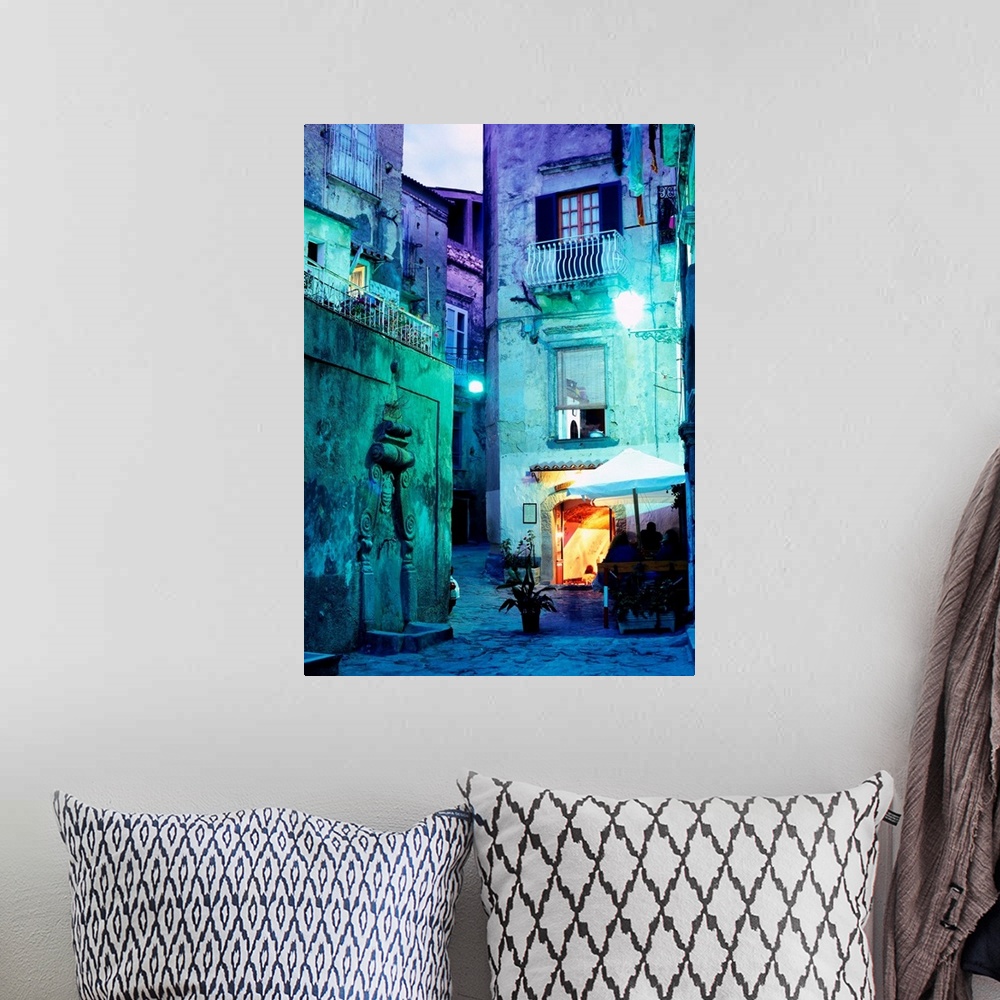 A bohemian room featuring Italy, Calabria, Tropea, Old Town