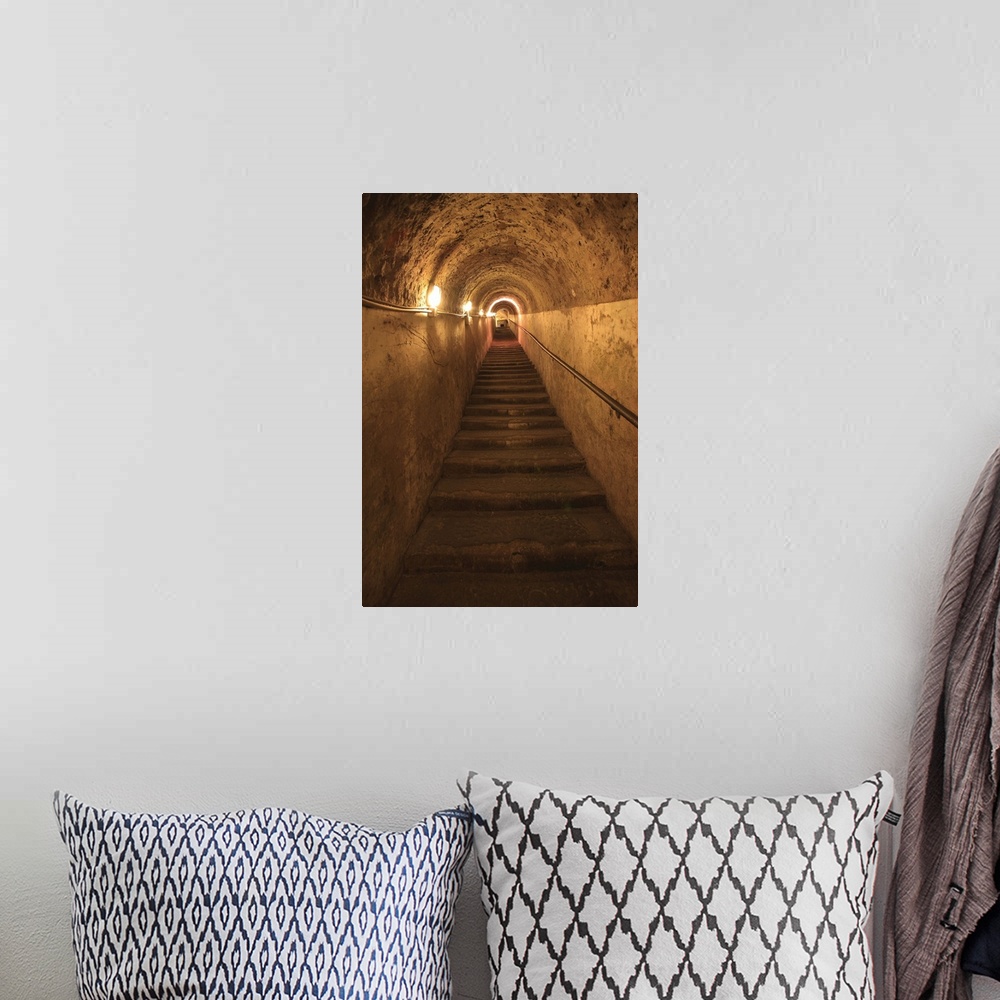 A bohemian room featuring Italy, Campania, Napoli district, Naples, Underground site