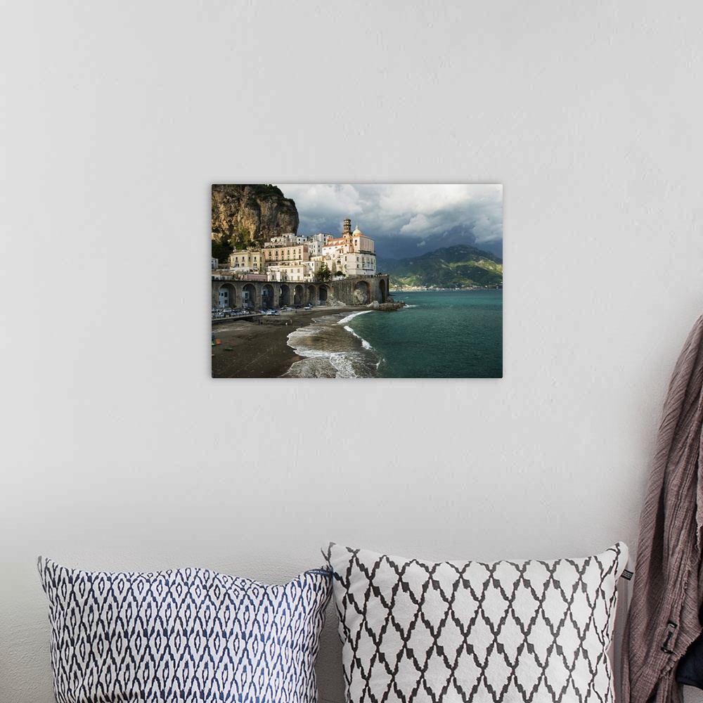 A bohemian room featuring Italy, Campania, Peninsula of Sorrento, Amalfi Coast, Salerno district
