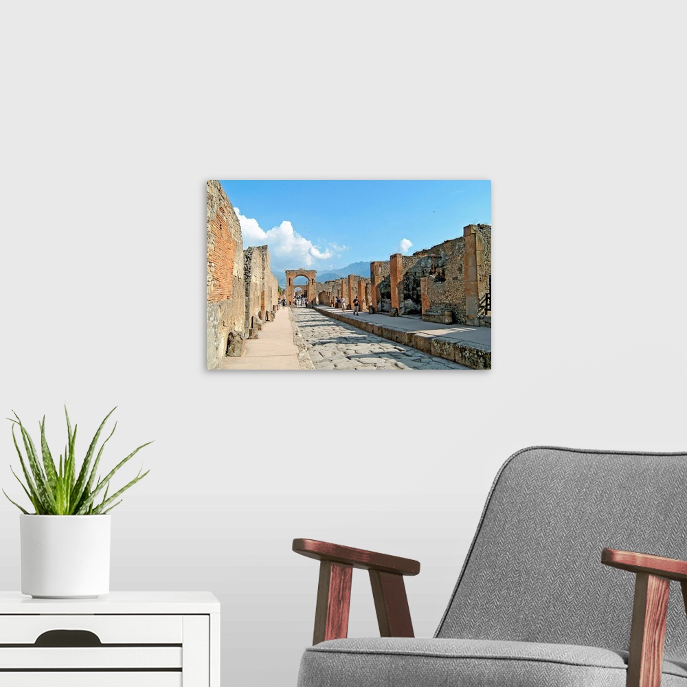A modern room featuring Italy, Campania, Pompei achaeological area