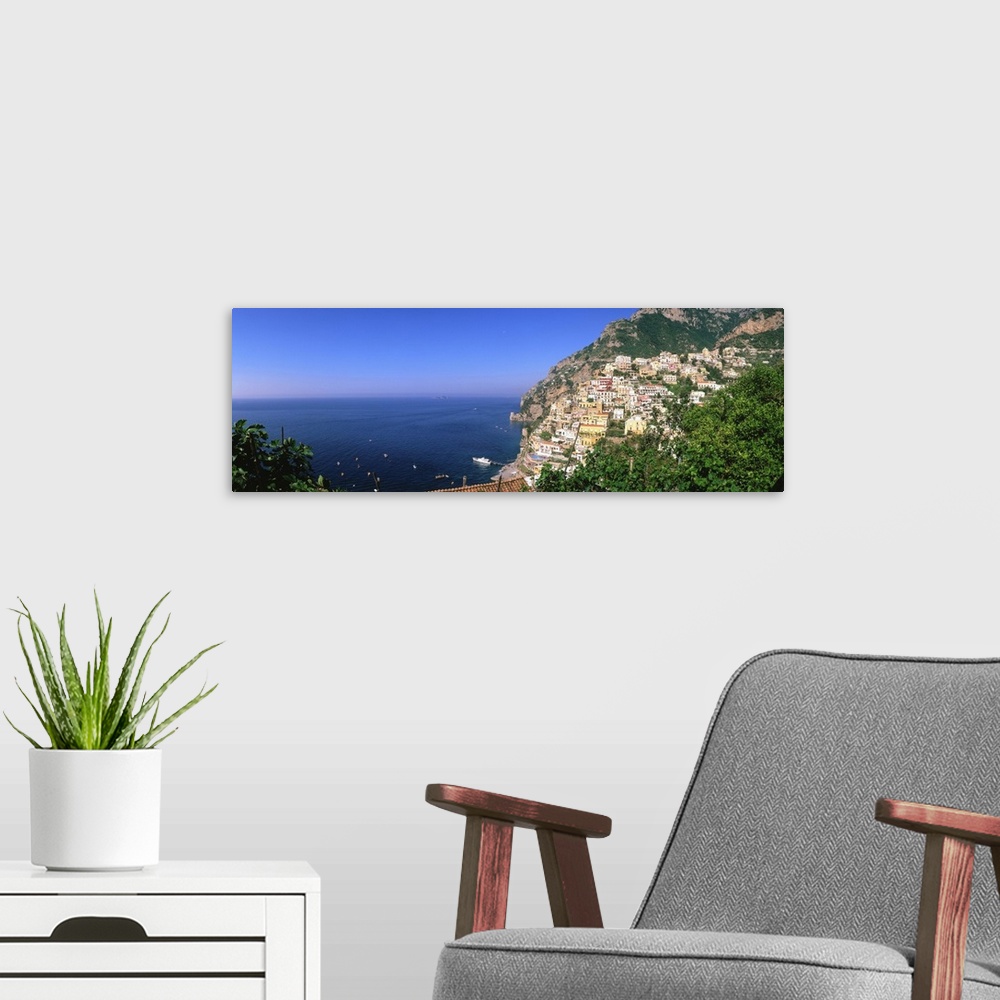 A modern room featuring Italy, Campania, Positano, Amalfi coast