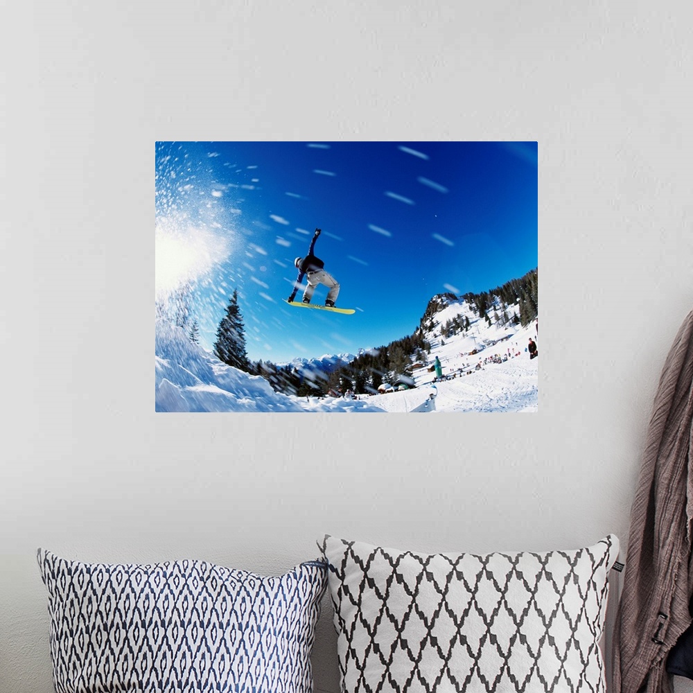 A bohemian room featuring Italy, Italia, Veneto, Snowboarding on Monte Civetta