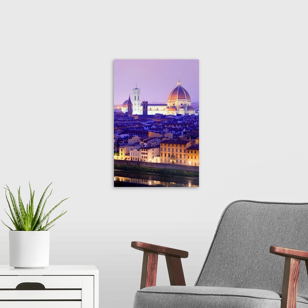 A modern room featuring Italy, Florence, Duomo
