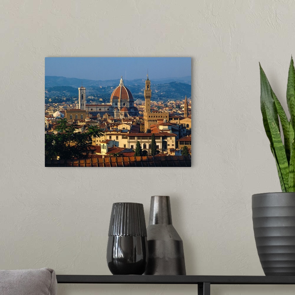 A modern room featuring Italy, Florence, Old town, Duomo and Palazzo Vecchio