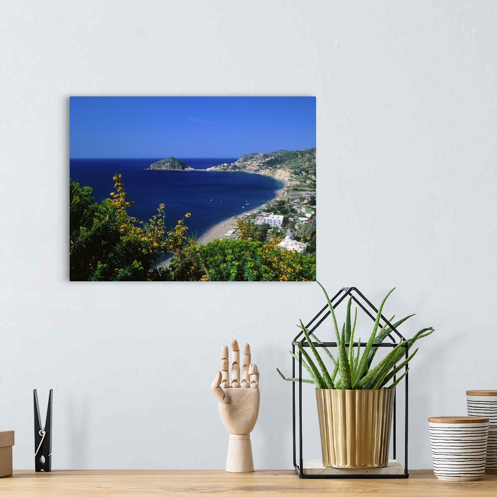 A bohemian room featuring Italy, Ischia, Sant'Angelo, Maronti beach
