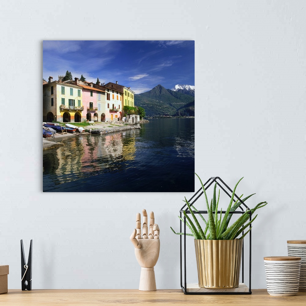 A bohemian room featuring Italy, Lake Como, Santa Maria Rezzonico