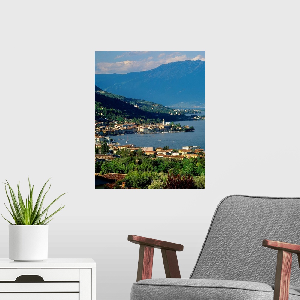 A modern room featuring Italy, Lake Garda, Salo and Monte Baldo
