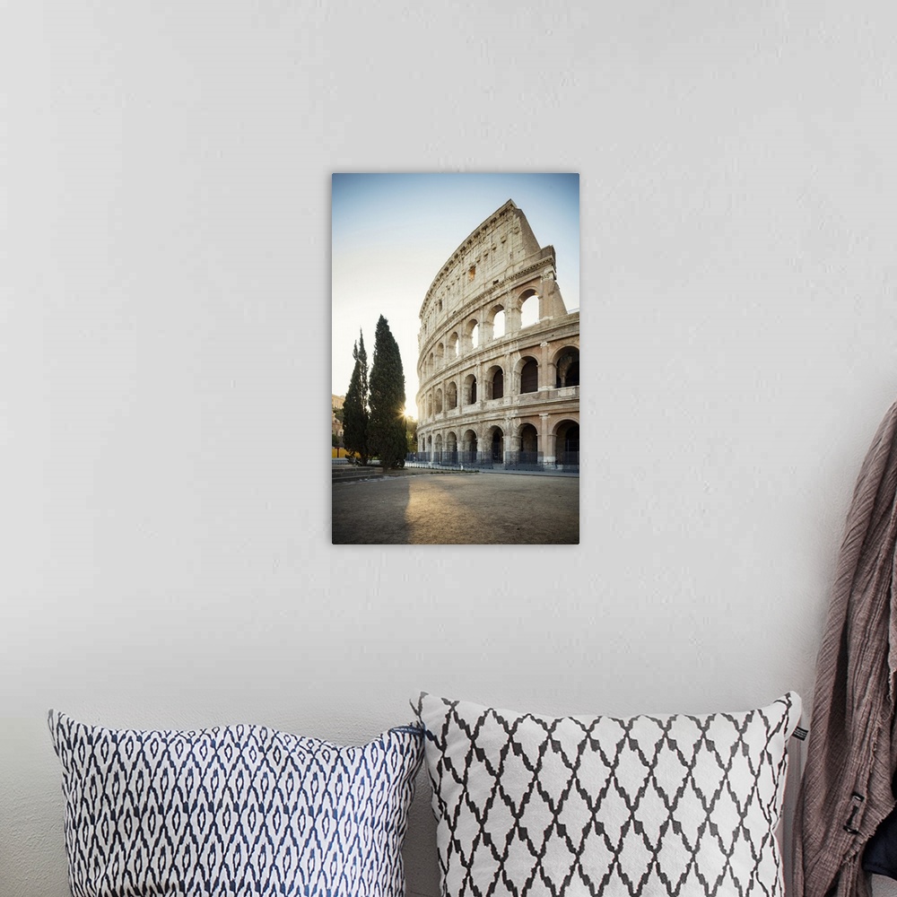 A bohemian room featuring Italy, Latium, Roma district, Rome, Colosseum
