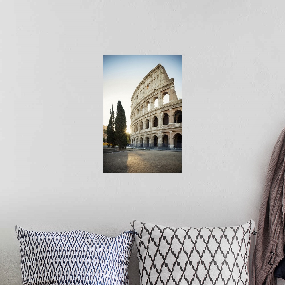 A bohemian room featuring Italy, Latium, Roma district, Rome, Colosseum