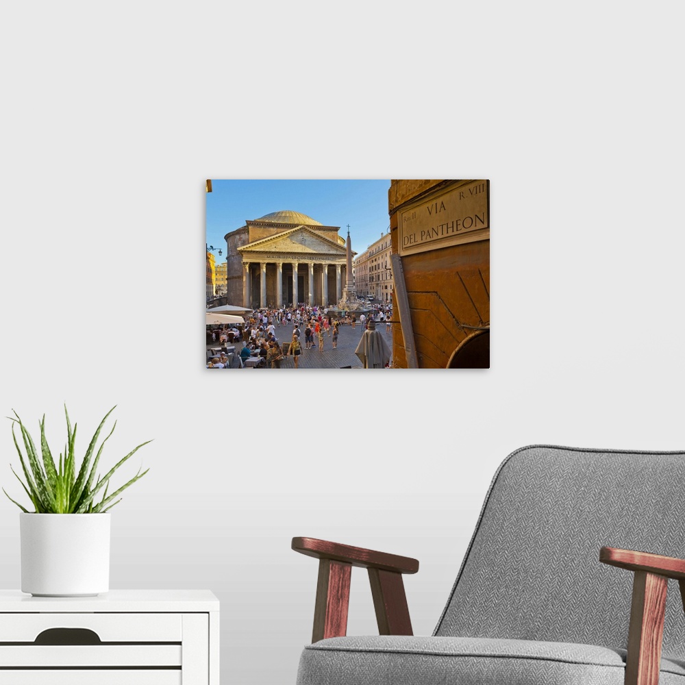 A modern room featuring Italy, Latium, Roma district, Rome, Pantheon