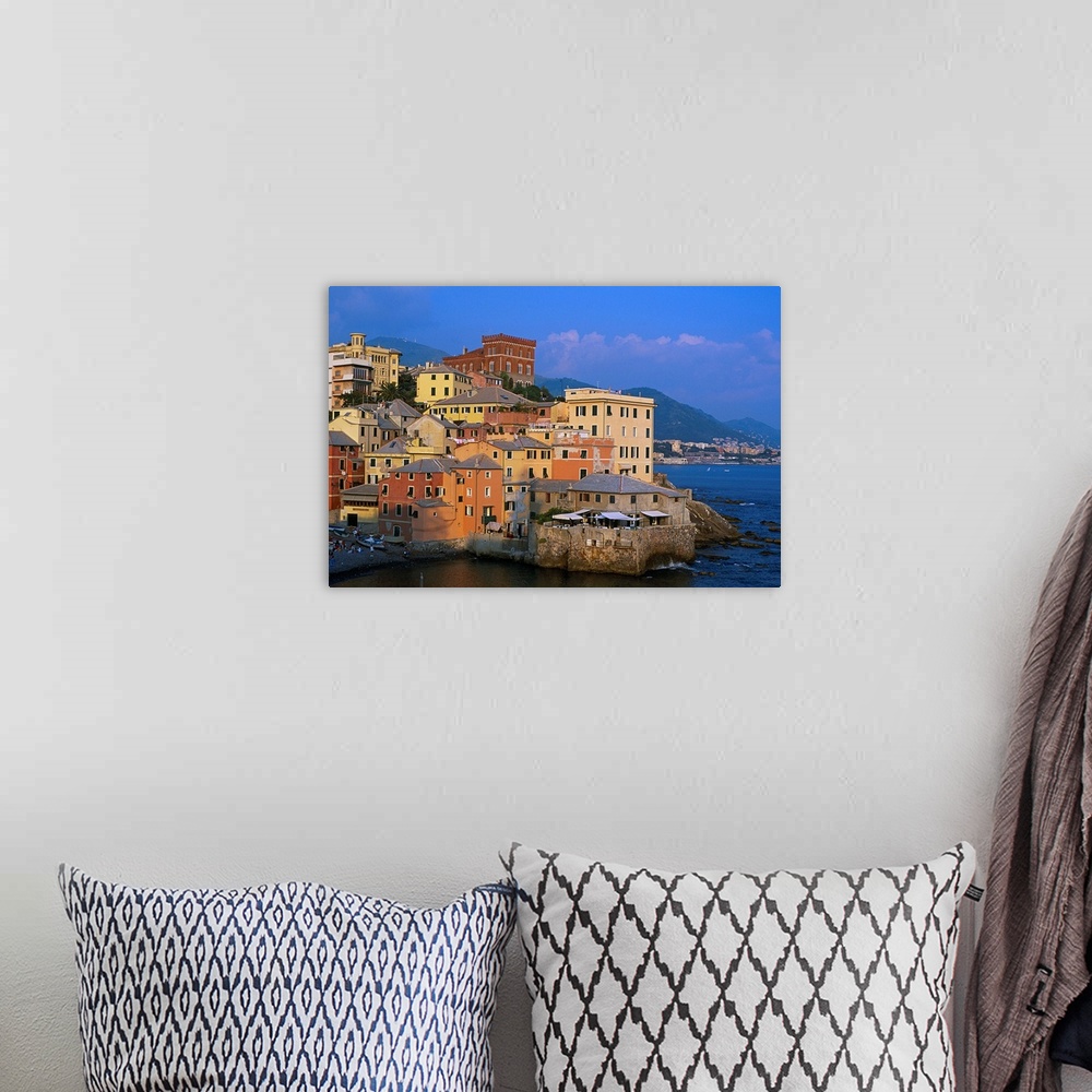 A bohemian room featuring Italy, Liguria, Ligurian sea, Ligurian Riviera, Genova district, Genova