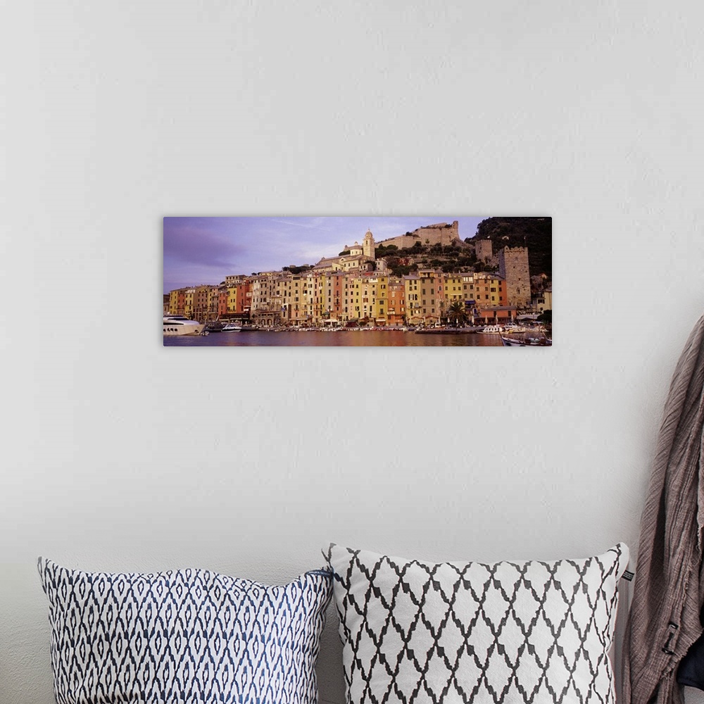 A bohemian room featuring Italy, Liguria, Portovenere town