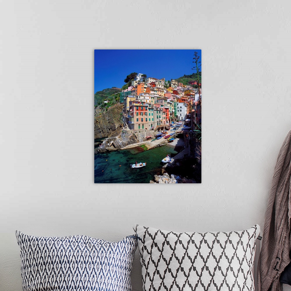 A bohemian room featuring Italy, Liguria, Riomaggiore