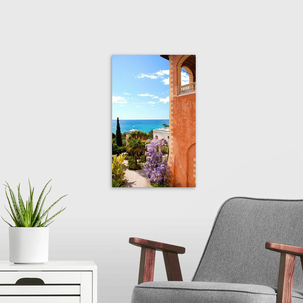 A modern room featuring Italy, Liguria, Riviera dei Fiori, Riviera di Ponente, Villa Hanbury, botanical gardens