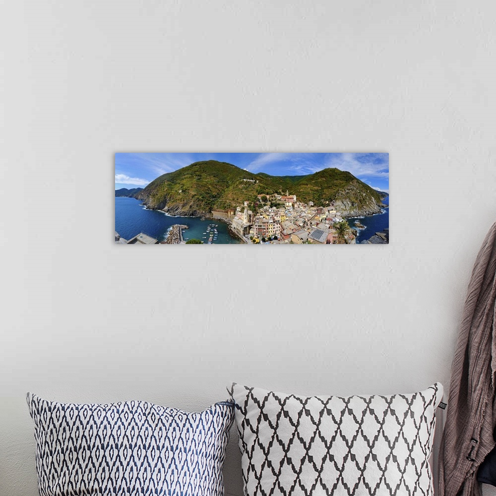 A bohemian room featuring Italy, Liguria, Riviera di Levante, Cinque Terre, Vernazza