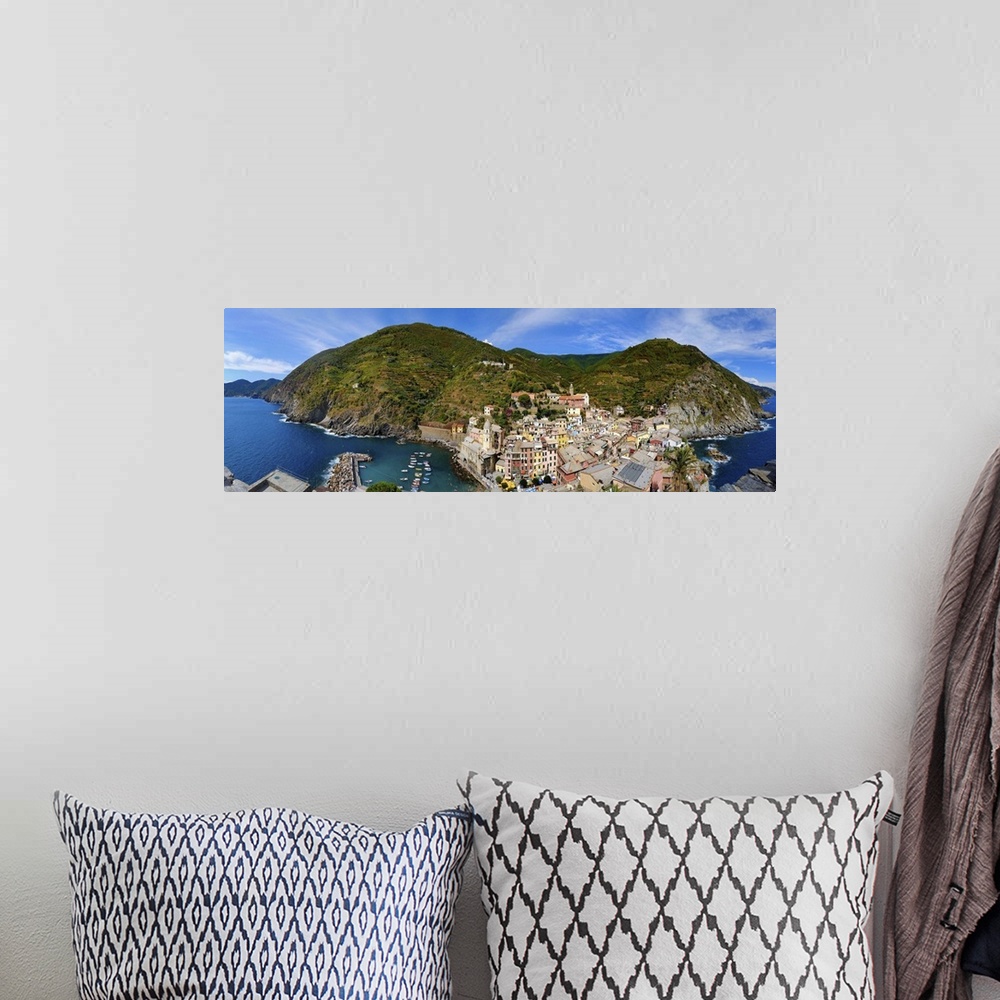 A bohemian room featuring Italy, Liguria, Riviera di Levante, Cinque Terre, Vernazza