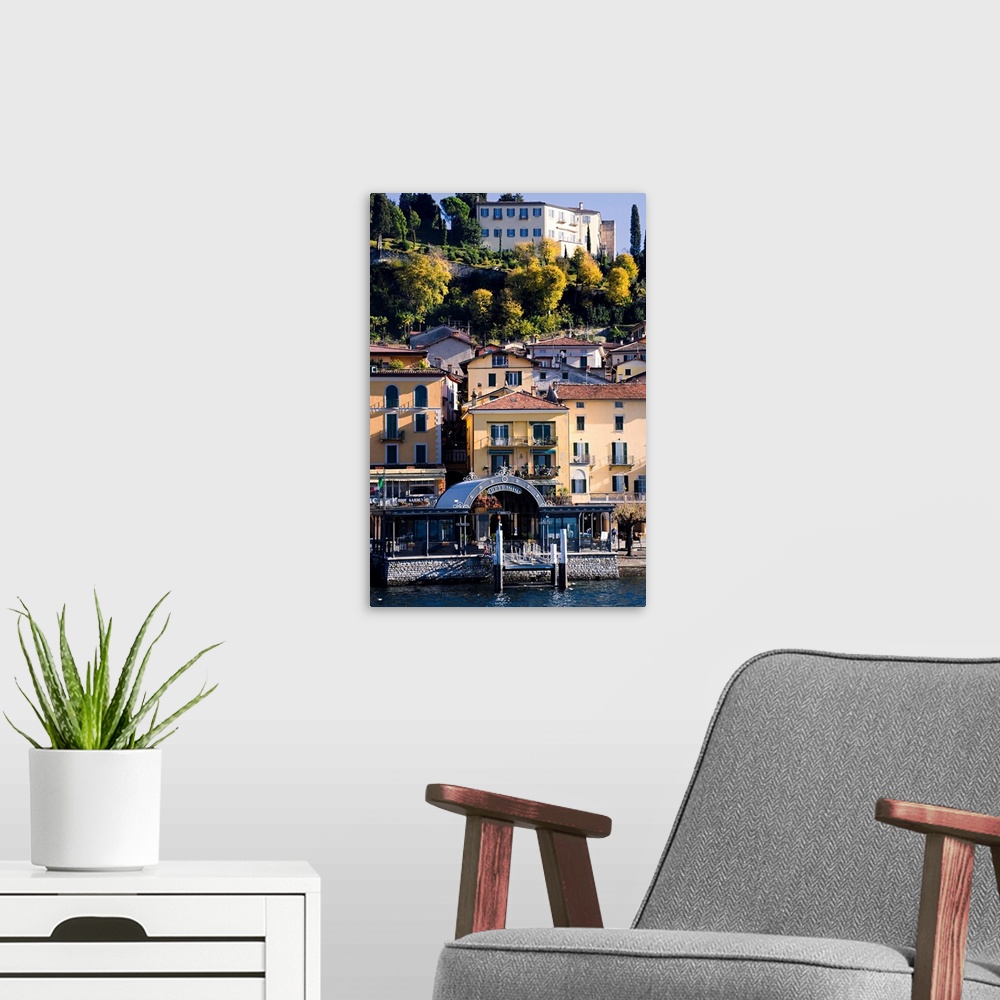A modern room featuring Italy, Lombardy, Como district, Como Lake, Bellagio