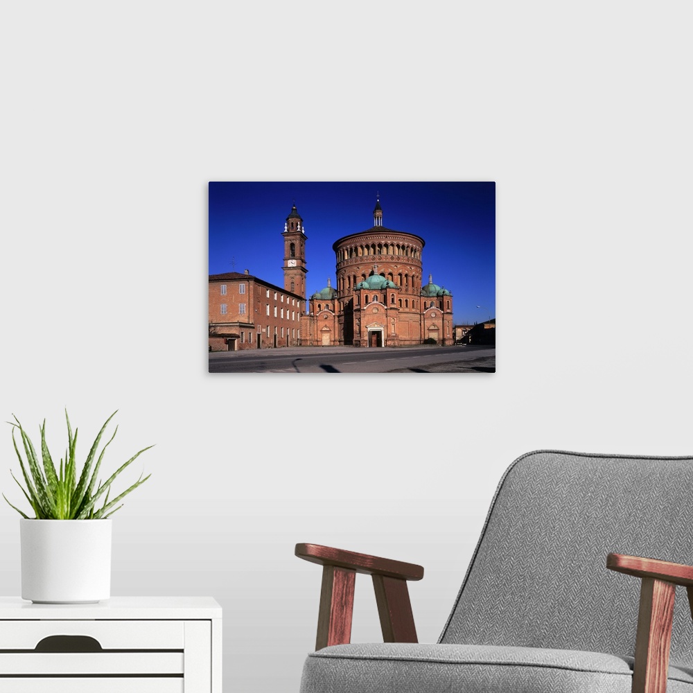 A modern room featuring Italy, Lombardy, Crema, Crema, Santa Maria della Croce Sanctuary