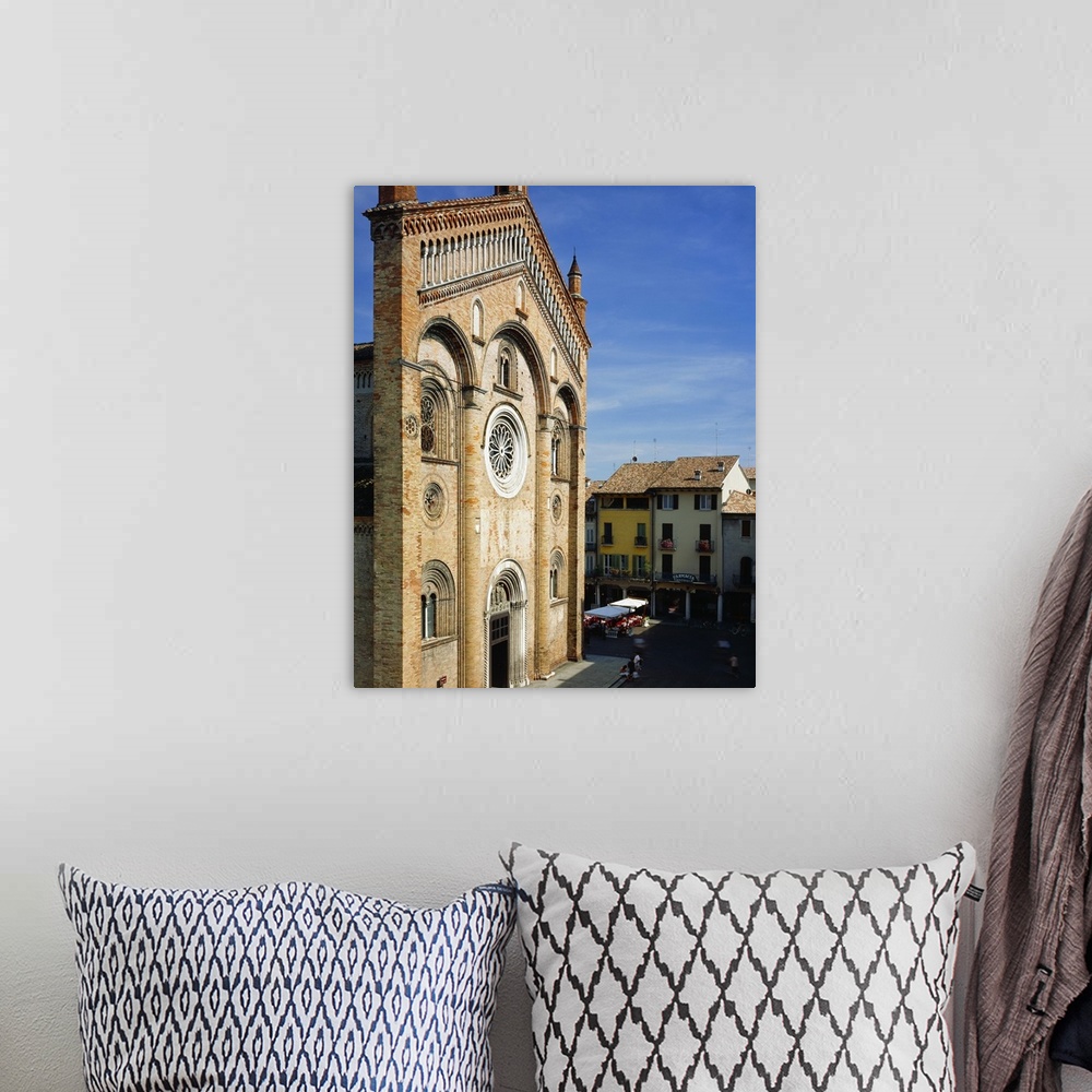 A bohemian room featuring Italy, Lombardy, Crema town, the Cathedral