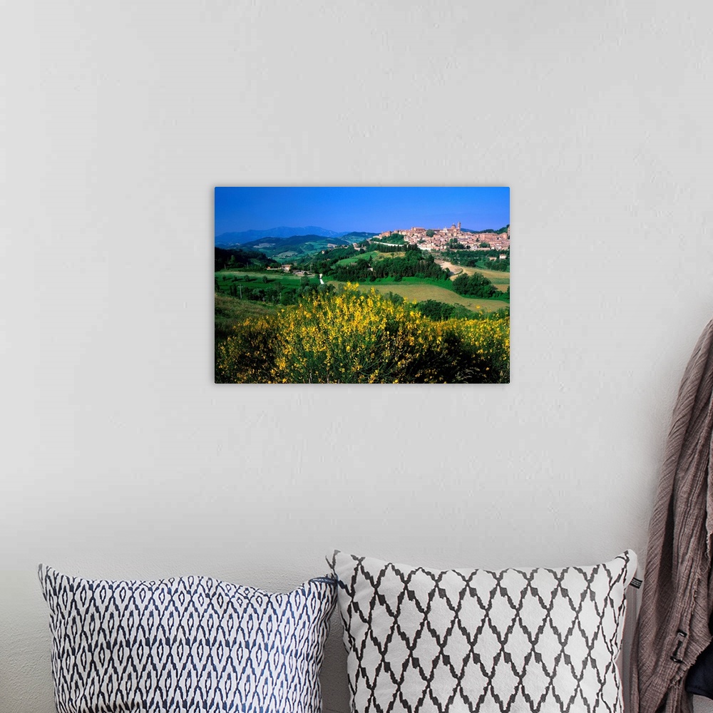 A bohemian room featuring Italy, Marche, Urbino, Historical center